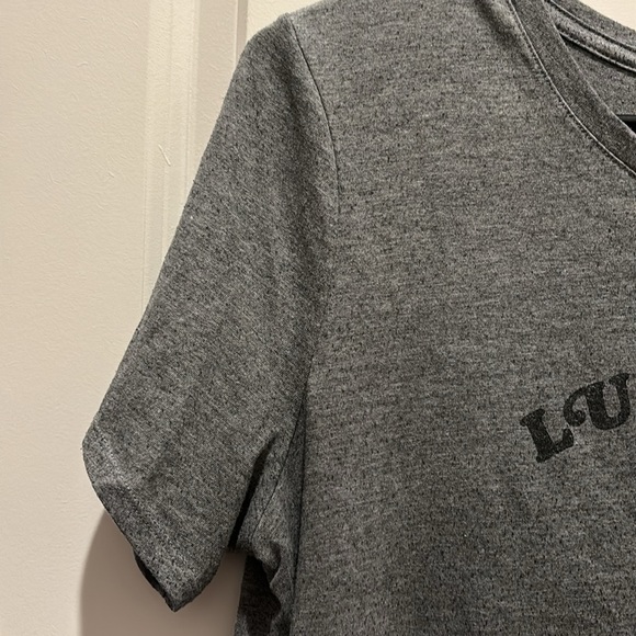 Old Navy Lucky Me Shirt Women’s Large Grey gray - Picture 4 of 12